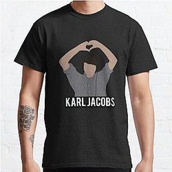 Karl Jacobs T-Shirts - Karl Jacobs Youtuber Classic T-Shirt RB1006 [ID7921]