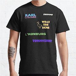 Karl Jacobs T-Shirts - Karl Jacobs Set Classic T-Shirt RB1006 [ID7923]