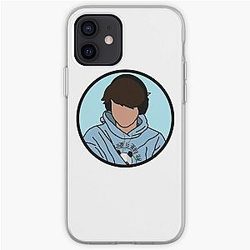 Karl Jacobs Cases - Karl Jacobs with Sapnap's merch iPhone Soft Case RB1006 [ID8354]