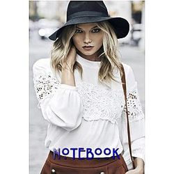 Notebook: Karlie Kloss Journal 
Thanksgiving Notebook for School, Home, Work