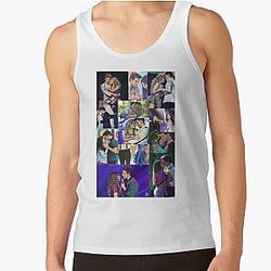 Collage wrestling Soy Luna tank top