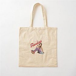 Sobre ruedas soy Luna Cotton Tote Bag