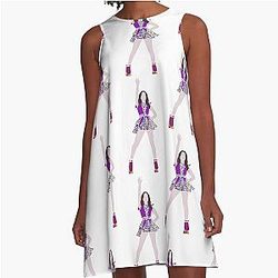 Karol Sevilla Soy Luna A-Line Dress