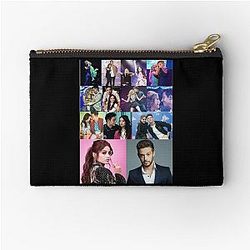 Soy Luna Karol Sevilla y Ruggero College Zipper Pouch