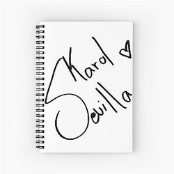 Firma Karol Sevilla Notebook