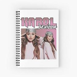 Karol Sevilla Spiral Notebook