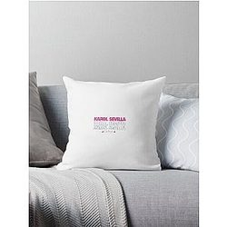 Karol Sevilla Throw Pillow