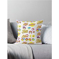 Soy Luna Skating Throw Pillow