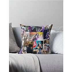 Collage Soy Luna Throw Pillow