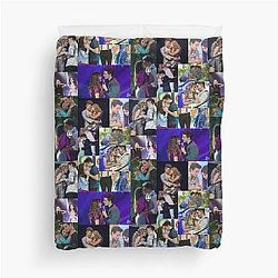 Collage Soy Luna Duvet Cover