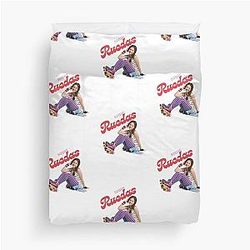 Sobre ruedas soy Luna Duvet Cover