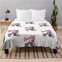 Sobre las ruedas Soy una Luna Throw Blanket