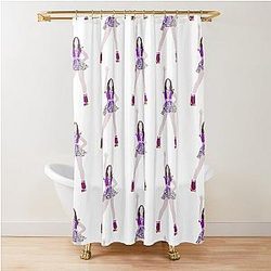 Karol Sevilla Soy Luna Shower Curtain