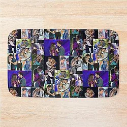 Collage lutte ceramics Luna Bath Mat