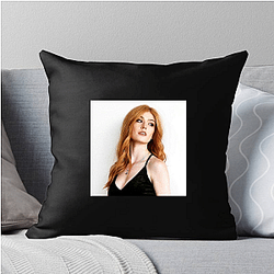 Katherine McNamara also starred in the series Arrow Katherine Mcnamara Pillows Cover