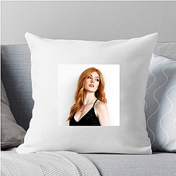 Katherine McNamara also starred in the series Arrow Katherine Mcnamara Pillows Cover