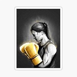 Katie Taylor Irlande boxe art