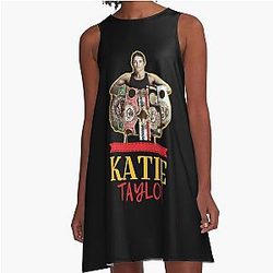 Katie Taylor celebrity - 2022  
A-Line Dress