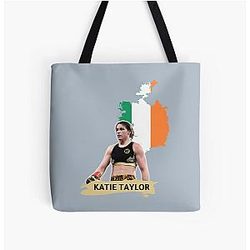 Katie Taylor celebrity - 2022  - happy moments Katie Taylor All Over Print Tote Bag