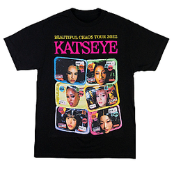 Beautiful Chaos Tour 2025 LA 1604 KATSEYE T-Shirts