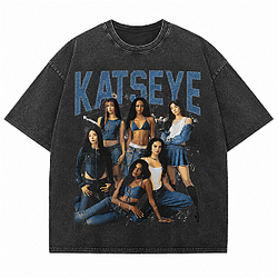 Katseye Bootleg Vintage HTCT3006 KATSEYE T-Shirts