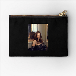 Versatile Leading Lady Kaya Scodelario Zipper Pouches