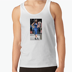 Skins Breakout Star Kaya Scodelario Tank Tops