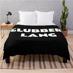 CLUBBER LANG  Throw Blanket