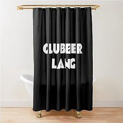 CLUBBER LANG  Shower Curtain