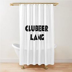 CLUBBER LANG  Shower Curtain