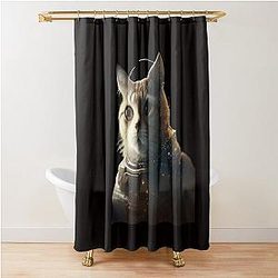 k d lang  cat Shower Curtain