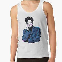k.d. Lang - An illustration by Paul Cemmick Tank Top