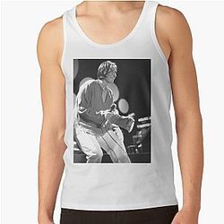 K.D. Lang BW Photograph Tank Top