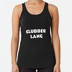 CLUBBER LANG  Racerback Tank Top