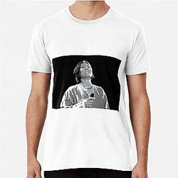 K.D. lang - BW Photograph Premium T-Shirt