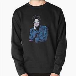 Kd Lang T-Shirtk.d. Lang - An illustration by Paul Cemmick  Pullover Sweatshirt