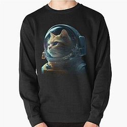 k d lang  cat Pullover Sweatshirt