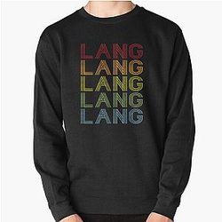 Lang Name T Shirt - Lang Vintage Retro Lang Name Gift Item Tee Pullover Sweatshirt