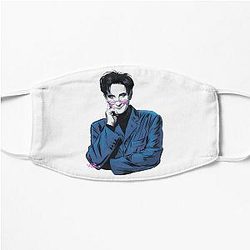 k.d. Lang - An illustration by Paul Cemmick Flat Mask