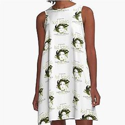 Kd Lang Th Anniversary Tour Kids A-Line Dress