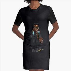 Clubber Lang Clubber Lang Graphic T-Shirt Dress