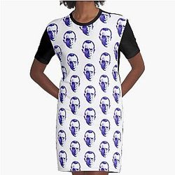lang Graphic T-Shirt Dress