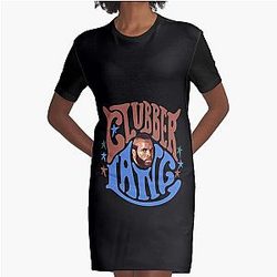 clubber lang Graphic T-Shirt Dress
