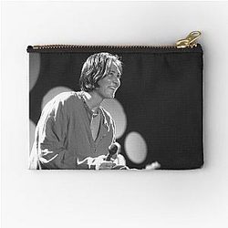 K.D. Lang BW Photograph Zipper Pouch