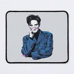 k.d. Lang - An illustration by Paul Cemmick Mouse Pad