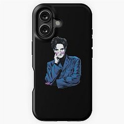 Kd Lang T-Shirtk.d. Lang - An illustration by Paul Cemmick  iPhone Tough Case
