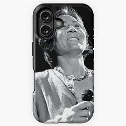 K.D. lang - BW Photograph iPhone Tough Case