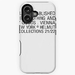 HELMUT LANG  iPhone Tough Case