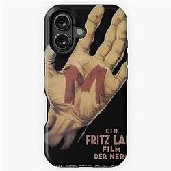 M Fritz Lang iPhone Tough Case