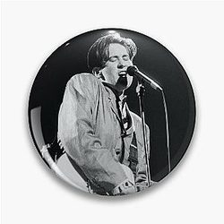 K.D. lang - BW Photograph Pin